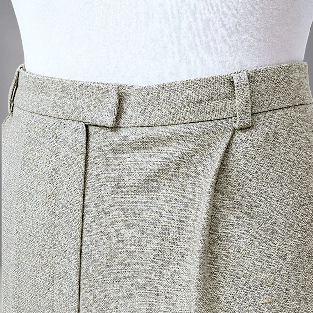 Rena Rowan Tailored Light Sage Green Cuffed Trousers